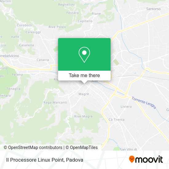 Il Processore Linux Point map