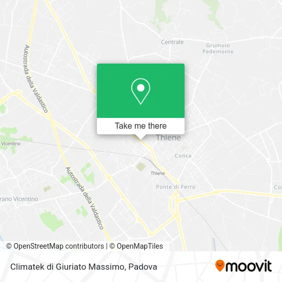 Climatek di Giuriato Massimo map