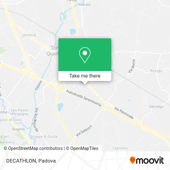 DECATHLON map