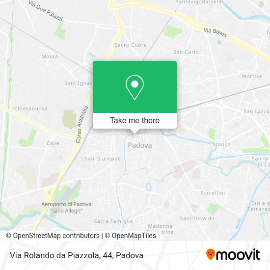 Via Rolando da Piazzola, 44 map