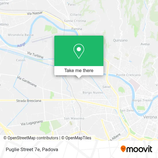 Puglie Street 7e map