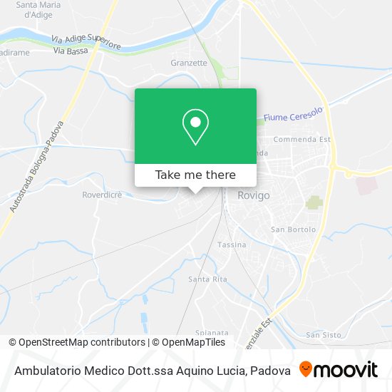 Ambulatorio Medico  Dott.ssa Aquino Lucia map