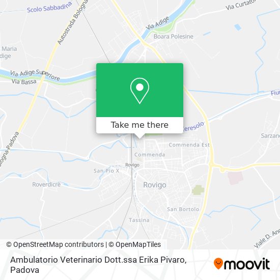 Ambulatorio Veterinario Dott.ssa Erika Pivaro map