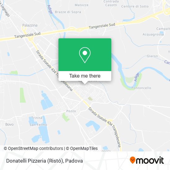 Donatelli Pizzeria (Ristó) map