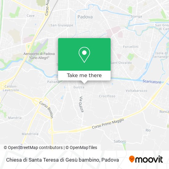 Chiesa di Santa Teresa di Gesù bambino map