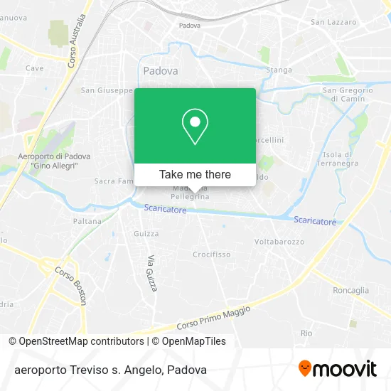aeroporto Treviso s. Angelo map