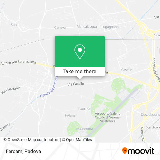 Fercam map