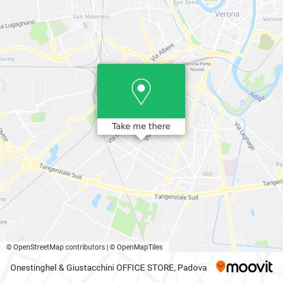 Onestinghel & Giustacchini OFFICE STORE map