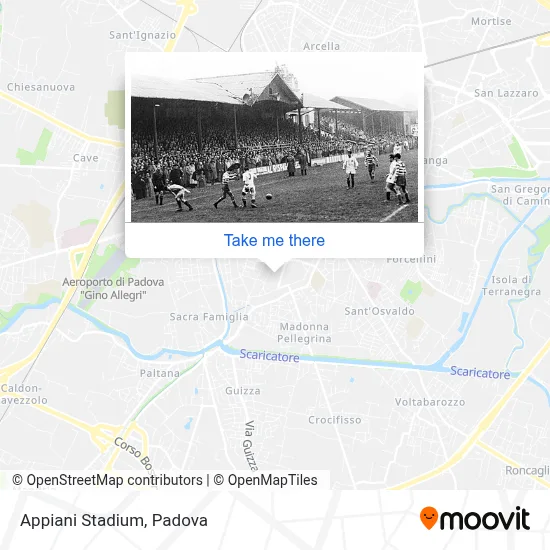 Appiani Stadium map