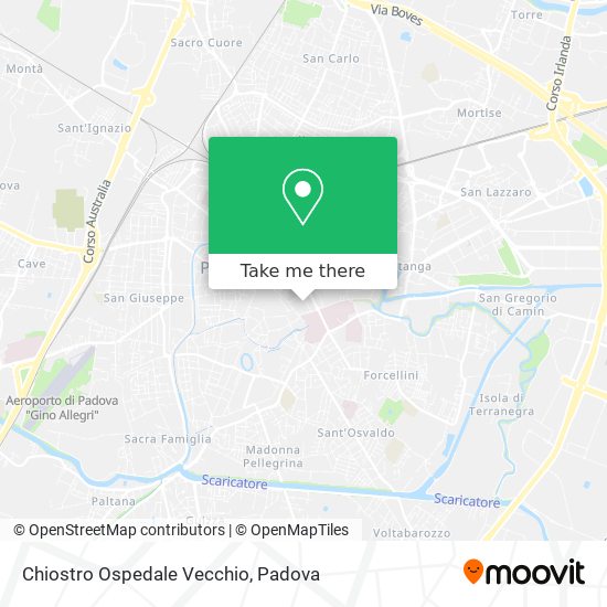 Chiostro Ospedale Vecchio map