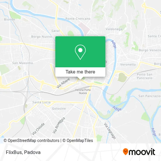 FlixBus map