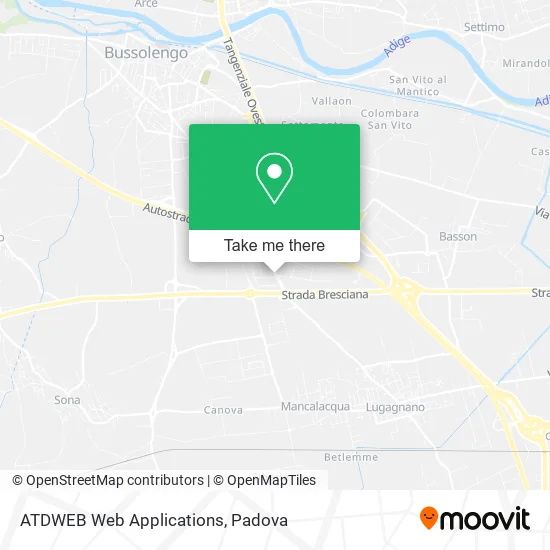 ATDWEB Web Applications map