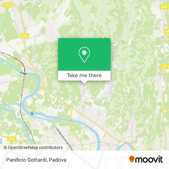 Panificio Gottardi map