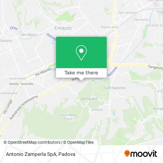 Antonio Zamperla SpA map