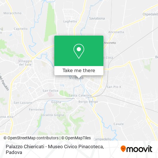 Palazzo Chiericati - Museo Civico Pinacoteca map