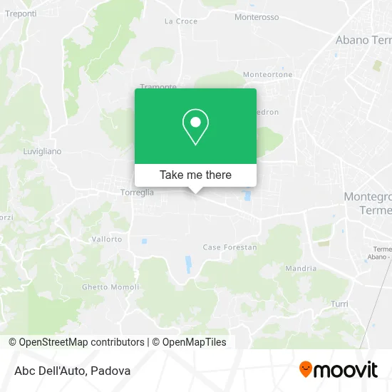 Abc Dell'Auto map