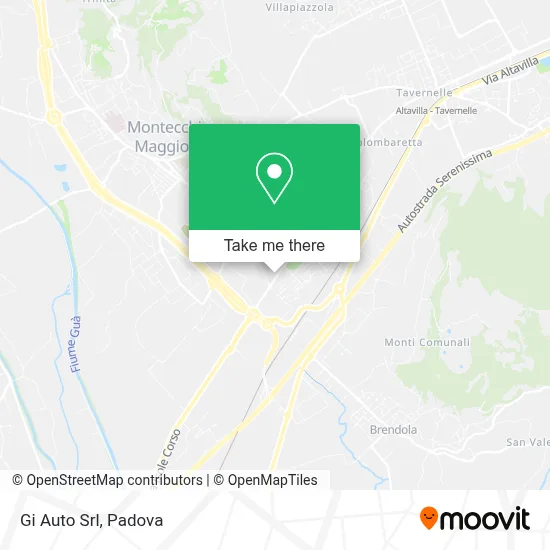 Gi Auto Srl map