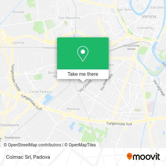 Colmac Srl map