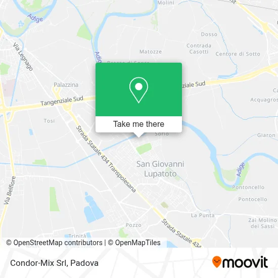 Condor-Mix Srl map