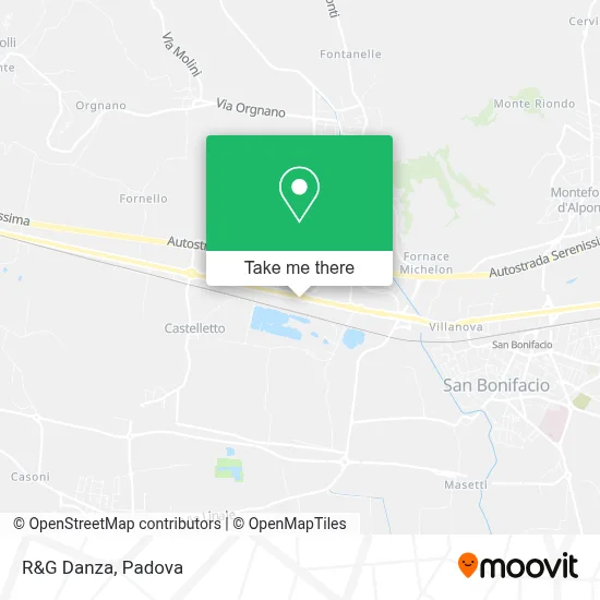 R&G Danza map
