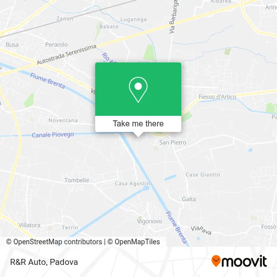 R&R Auto map