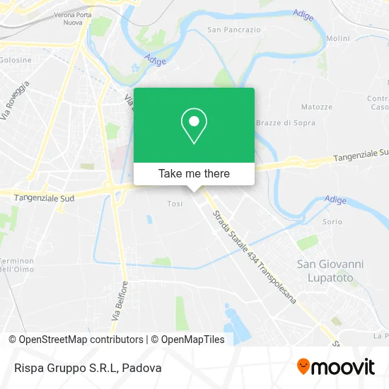 Rispa Gruppo S.R.L map