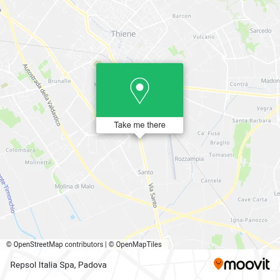 Repsol Italia Spa map