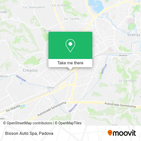 Bisson Auto Spa map