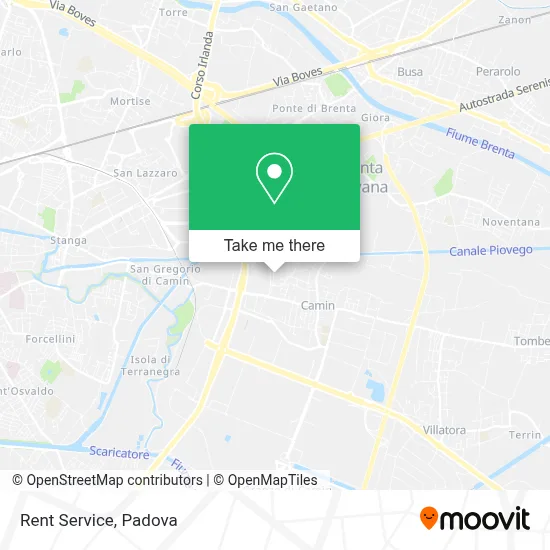 Rent Service map
