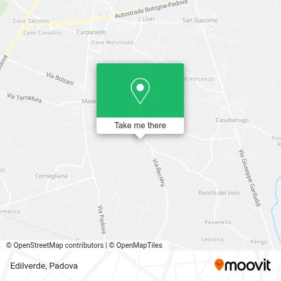 Edilverde map