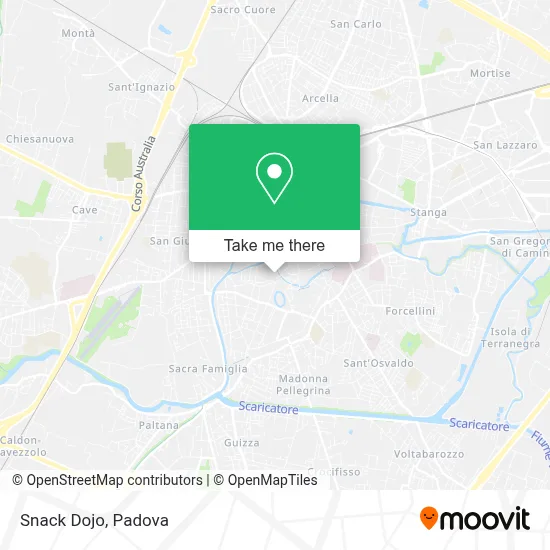 Snack Dojo map