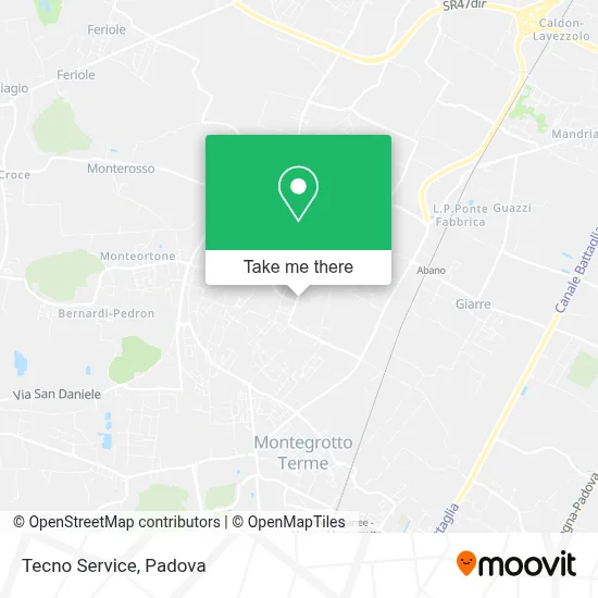 Tecno Service map