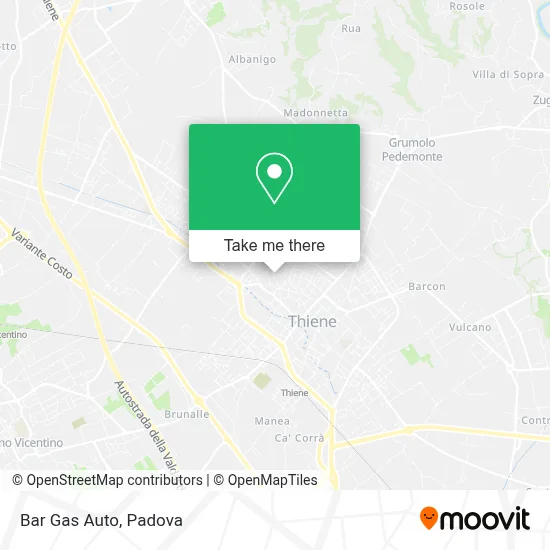 Bar Gas Auto map