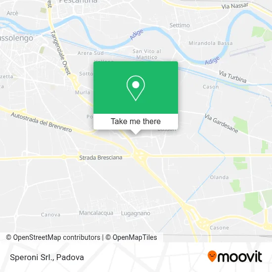 Speroni Srl. map