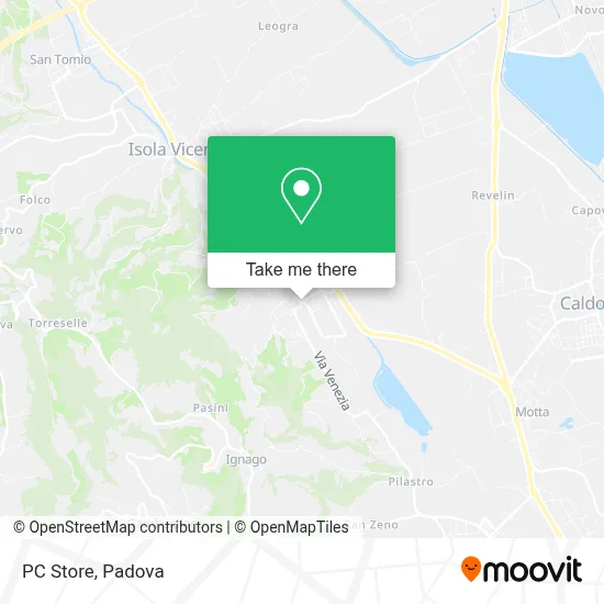 PC Store map