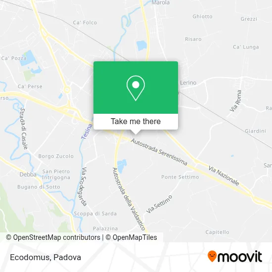 Ecodomus map