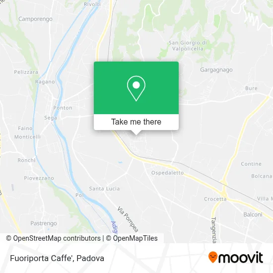 Fuoriporta Caffe' map