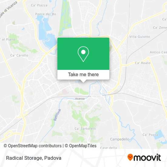 Radical Storage map