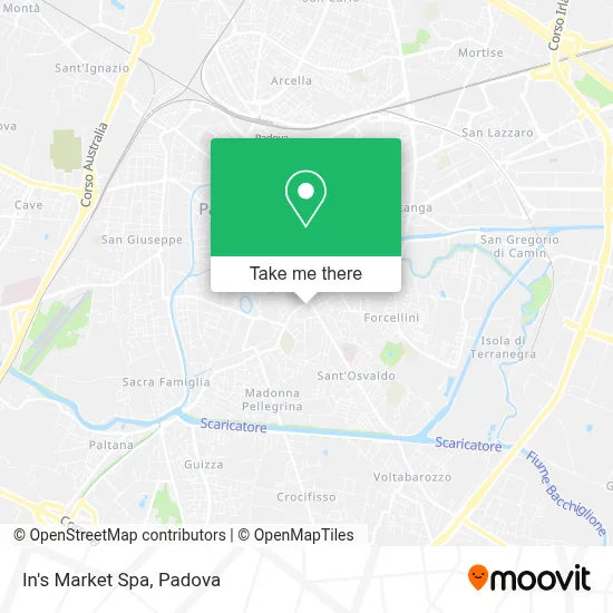 In's Market Spa map