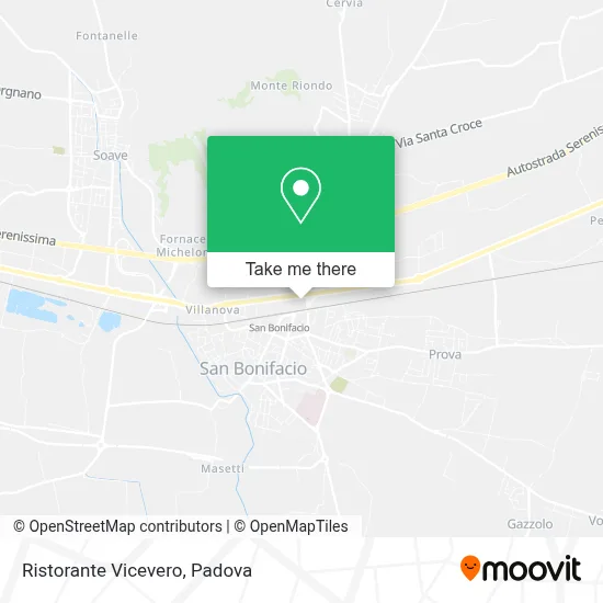 Ristorante Vicevero map
