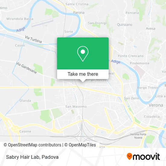 Sabry Hair Lab map
