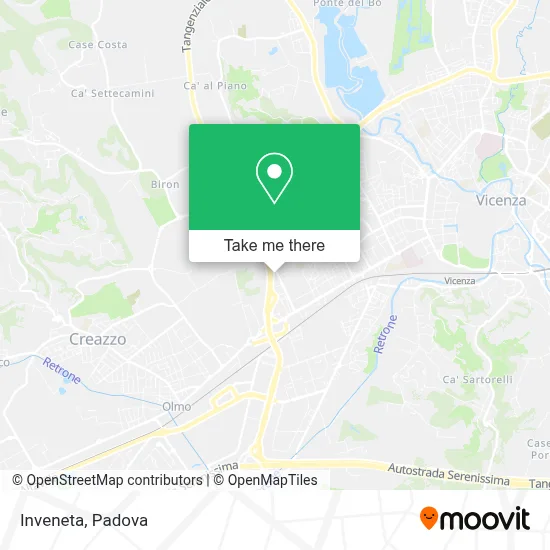 Inveneta map