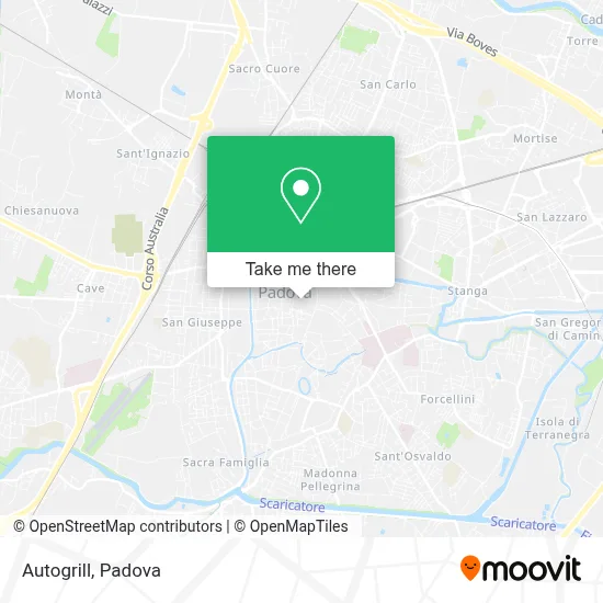 Autogrill map