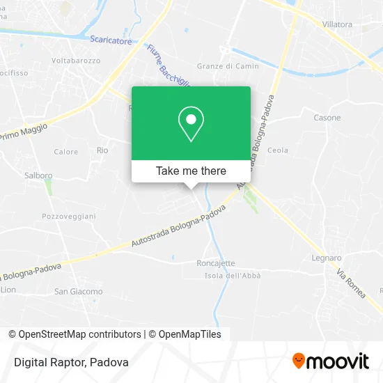 Digital Raptor map