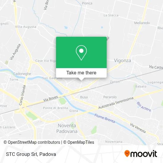 STC Group Srl map