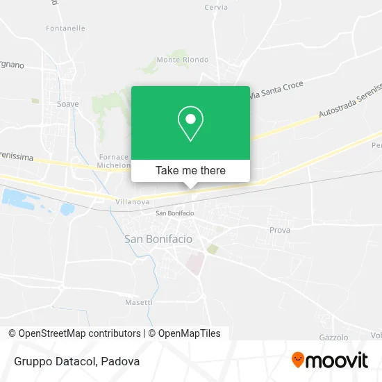 Gruppo Datacol map
