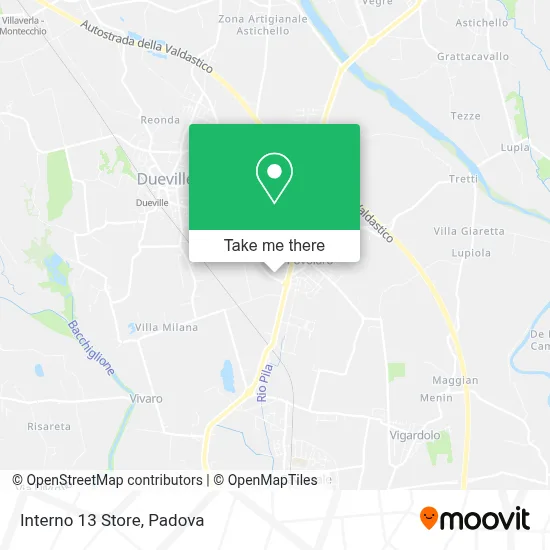 Interno 13 Store map