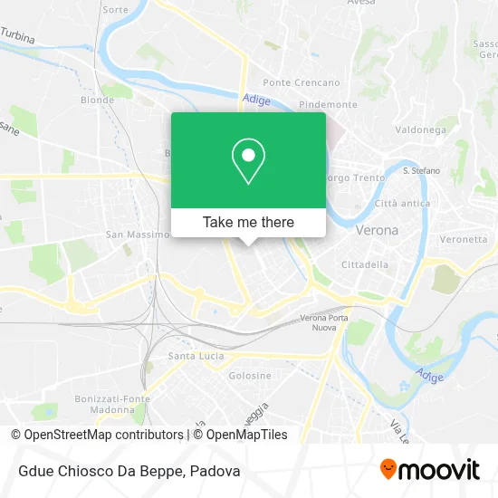 Gdue Chiosco Da Beppe map