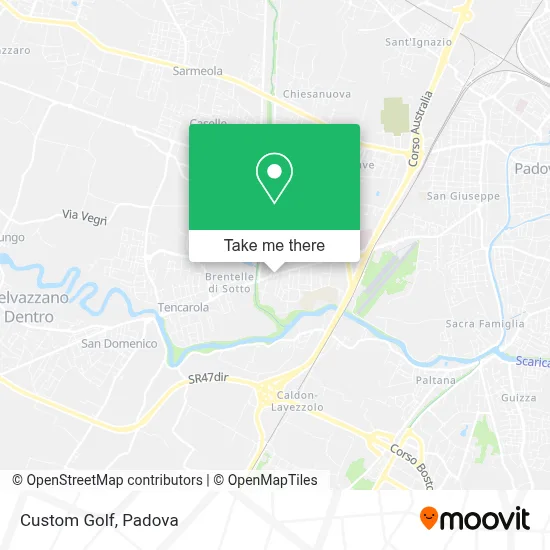 Custom Golf map