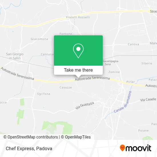 Chef Express map